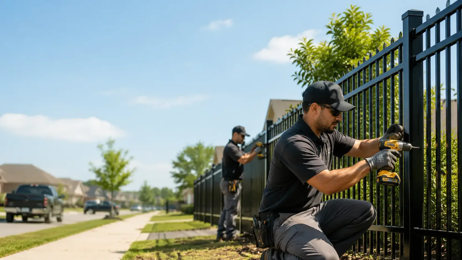 Metal Fence Installation in Berea, WV